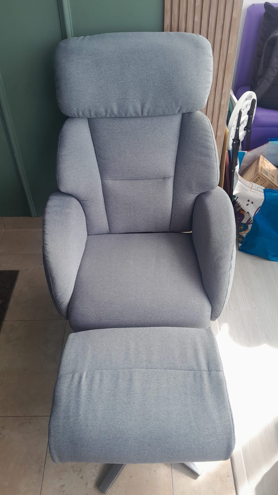 Silla después de la limpieza